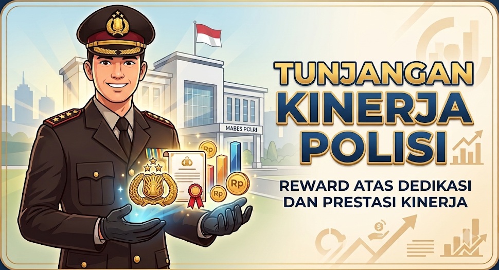 Rincian Tunjangan Kinerja (Tukin) Polisi Dari Pangkat Rendah ke Tinggi