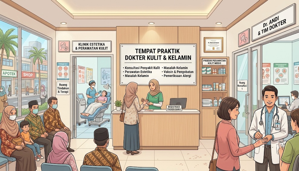 Tempat Praktik Dokter Kulit dan Kelamin Terbaik di Malang