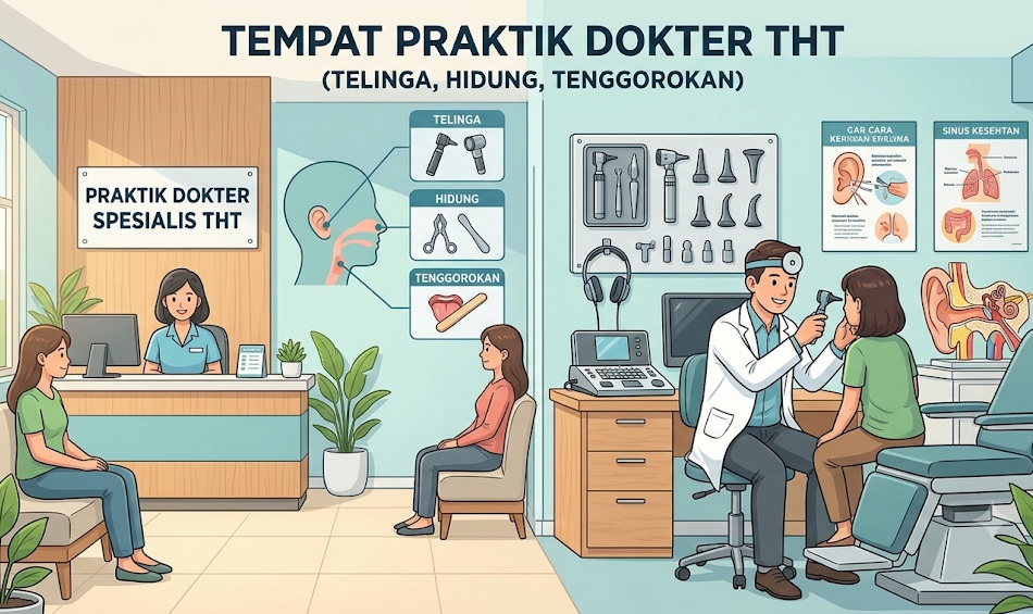 Tempat Praktik Dokter THT Terbaik di Palembang